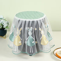Air Fryer Dust Cover Rice Cooker Dustproof Protector with Lace Fabric