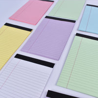 Tear-Off Lined Notepad A5/A4 Portable Memo Pad for Notes and Journaling