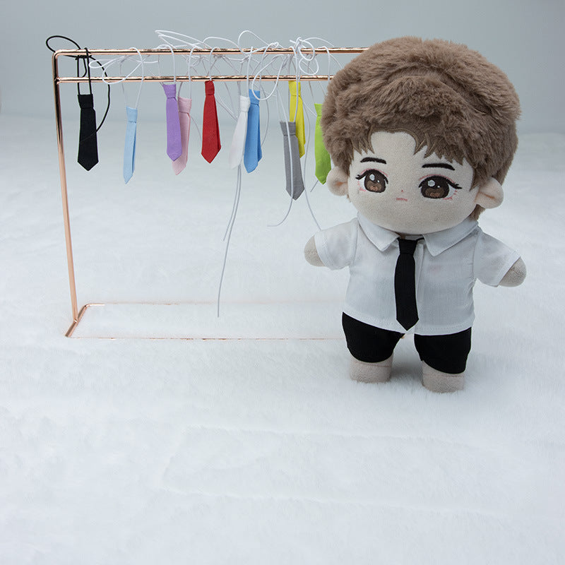 Doll Clothes Tie for 10-20cm Cotton Dolls, Idol-Inspired Outfits and Accessories