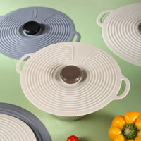 Silicone Spill-Proof Dust-Proof Food Cover Set for Kitchen, Refrigerator, Microwave