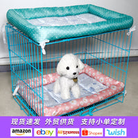 Breathable Cat Hammock Bed for Cages, Pet Resting Mat with Fixing Straps