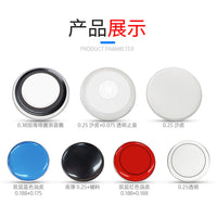 Drum Head Set for Drum Kit, Colored Oil Film, 14-inch Snare, 22-inch Bass, 8/10/12/13/16-inch Tom Drum Heads