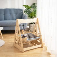 Cat Hammock Hanging Bed Swing for Cats and Small Dogs, All Seasons