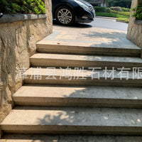 G682 Yellow Rust Granite Flamed Tile for Outdoor Paving