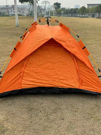 Automatic Pop-Up Camping Tent for Outdoor Beach and Hiking, Double Layer Waterproof Portable Shelter