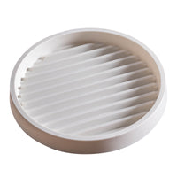 Ceramic Plant Pot Saucer White Breathable Drip Tray for Indoor Outdoor Green Plants