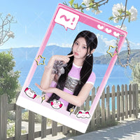 LPLYUANX Acrylic Photocard Keychain for Backpacks and Gifts