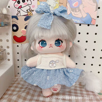CottonStory 20CM Plush Doll with Changeable Outfits for Girls