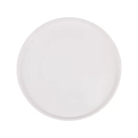 Ceramic Plant Pot Saucer, Round, Oval, and Rectangular White Porcelain Drip Trays for Succulents and Potted Plants