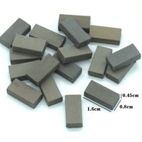 1:16 Scale Miniature Bricks for DIY Micro Landscape and Architectural Models