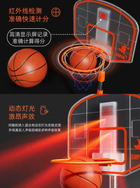Kids Portable Basketball Hoop Stand Indoor Outdoor Adjustable Height for Boys Girls Training Toy Birthday Gift