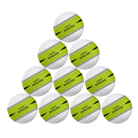 High-Performance 3-Piece Golf Balls with Alignment Line for Distance and Accuracy