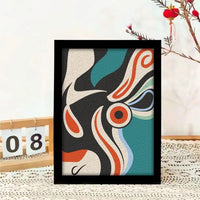 Intangible Cultural Heritage Pulp Painting DIY Kit - Peking Opera Mask Texture Art