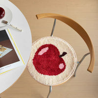 Winter Warm Chair Cushion for Kids Study Chair, Non-Slip Washable Flocked Seat Pad