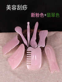 Gua Sha Scraping Massage Tool for Face and Body, Fish-shaped Meridian Pen for Eye and Facial Massage