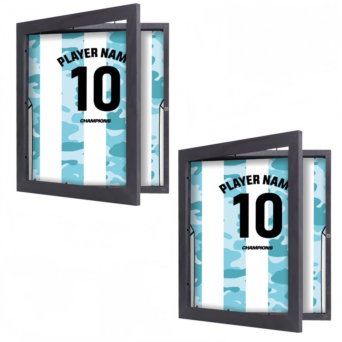 Magnetic Double-Layer Flip-Top Display Frame for Sports Jerseys and T-Shirts