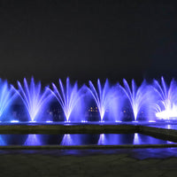 Large Musical Fountain Landscape Water Feature Control System