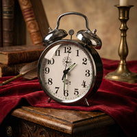 Hefei Retro Mechanical Wind-Up Alarm Clock with Nightlight and Loud Sound