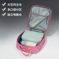 Cartoon Insulated Lunch Bag for Women and Kids, Large Capacity Portable Thermal Bento Tote for Work School Picnic