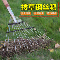 Heavy-Duty Steel Wire Rake for Gardening and Farming