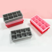 Silicone Ice Cube Trays with Lids - Square, Round, and Honeycomb Molds for Cocktails, Whiskey, and Beverages