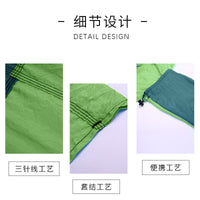 Portable Parachute Fabric Hammock for Camping, Outdoor Relaxation, Single and Double Person