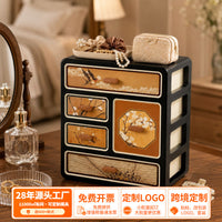 Multi-Layer Drawer Jewelry Organizer Box for Necklaces and Hair Ties