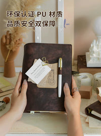 A5 Loose-Leaf Notebook with Acid-Free Paper for Sketching, Journaling, and Art
