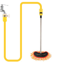 Car Wash Mop with Water Flow Brush and Hose Connector