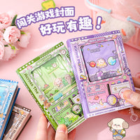 Creative Gashapon Challenge Notebook Portable Pocket Journal for Students and Kids