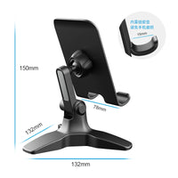 APPS2Car Adjustable Foldable Metal Phone and Tablet Stand with Triangle Support
