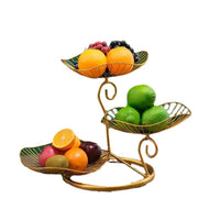 Modern Nordic Style Iron Art Fruit Basket for Living Room