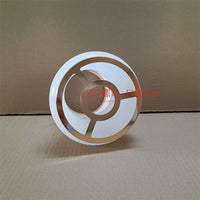 European Crystal Glass Lampshade for E14/E27 Screw Base, Universal Replacement for Wall and Table Lamps