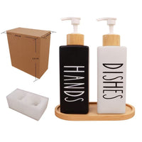 Refillable Pump Bottles for Shampoo, Lotion, and Soap - Travel Size Dispenser Set