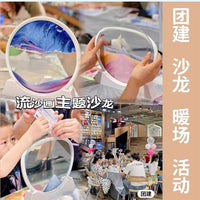 DIY Quicksand Art Kit Creative Desktop Ornament for Living Room Entrance Kids Gift