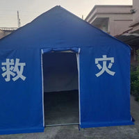 3x4m Emergency Relief Tent 800D Fabric Durable Windproof Cold-Resistant Outdoor Sunshade Camping Foldable Tent