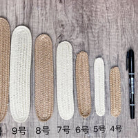Mini BJD Straw Hat Lolita Narrow Brim Hat Base for DIY Crafts - Multiple Sizes