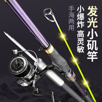 Luminous Soft-Tail Rock Fishing Rod with Large Guide Rings and Ground Insert for Long-Distance Casting
