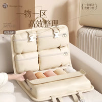 7-Piece Travel Organizer Set with Handle for Luggage, Underwear, and Toiletries
