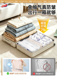 Tali Travel Compression Bags for Clothes, Hand-Roll Vacuum Seal Storage for Luggage