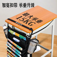 Large Capacity Desk Side Hanging Book Bag Organizer for Students