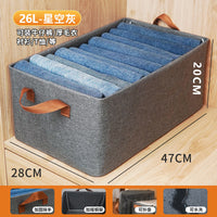 Foldable Fabric Storage Bins with Lid and Steel Frame for Clothes Organization