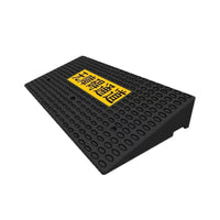 Heavy-Duty Rubber Curb Ramp for Driveways, Thresholds, and Steps - Car and Household Use