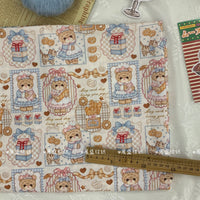 Pure Cotton 40s Poplin Digital Print Fabric for Lolita Dresses & Kids' Clothing