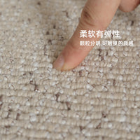 Villa Imported New Zealand Wool Stair Treads Non-Slip Glue-Free Self-Adhesive Carpet Full Coverage Soundproof Home Use