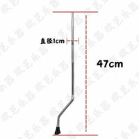 Drum Leg Bass Drum Spur Snare Drum Leg Stand Mount for Drum Set Percussion Instrument Parts