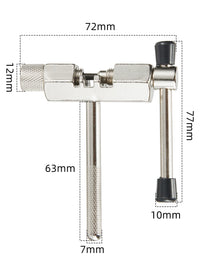 Vxm Mountain Road Bike Chain Cutter Breaker Remover Connection Tool, Universal Repair Tool
