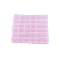 Wholesale 25/36 Grid Bobbin Box Plastic Large Storage Case for Household Sewing Machine Bobbin Thread Organizer