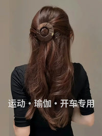 No-Pressure Flat Hair Clip for Updos and Yoga