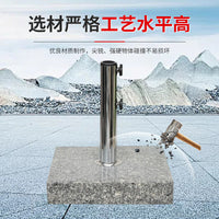 Outdoor Patio Umbrella Base, Marble Heavy Duty Round Umbrella Stand for Market Umbrella, Cantilever Umbrella, Pool Umbrella